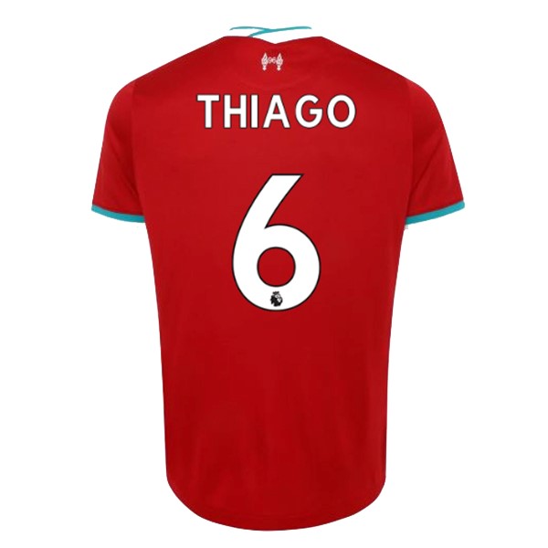 Maglia Liverpool NO.6 Thiago Prima 20/21 Rosso